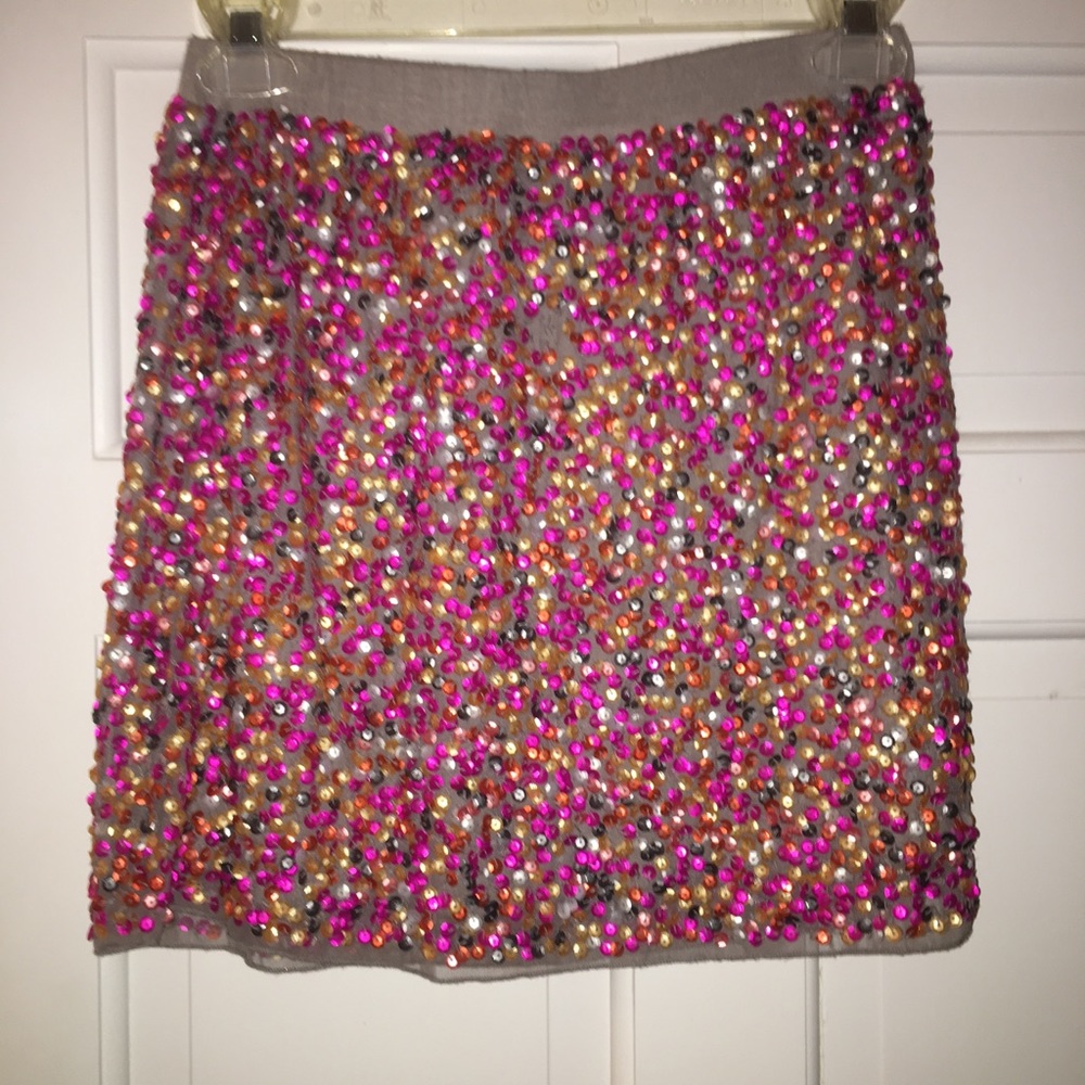 Beautiful beaded mini skirt XS